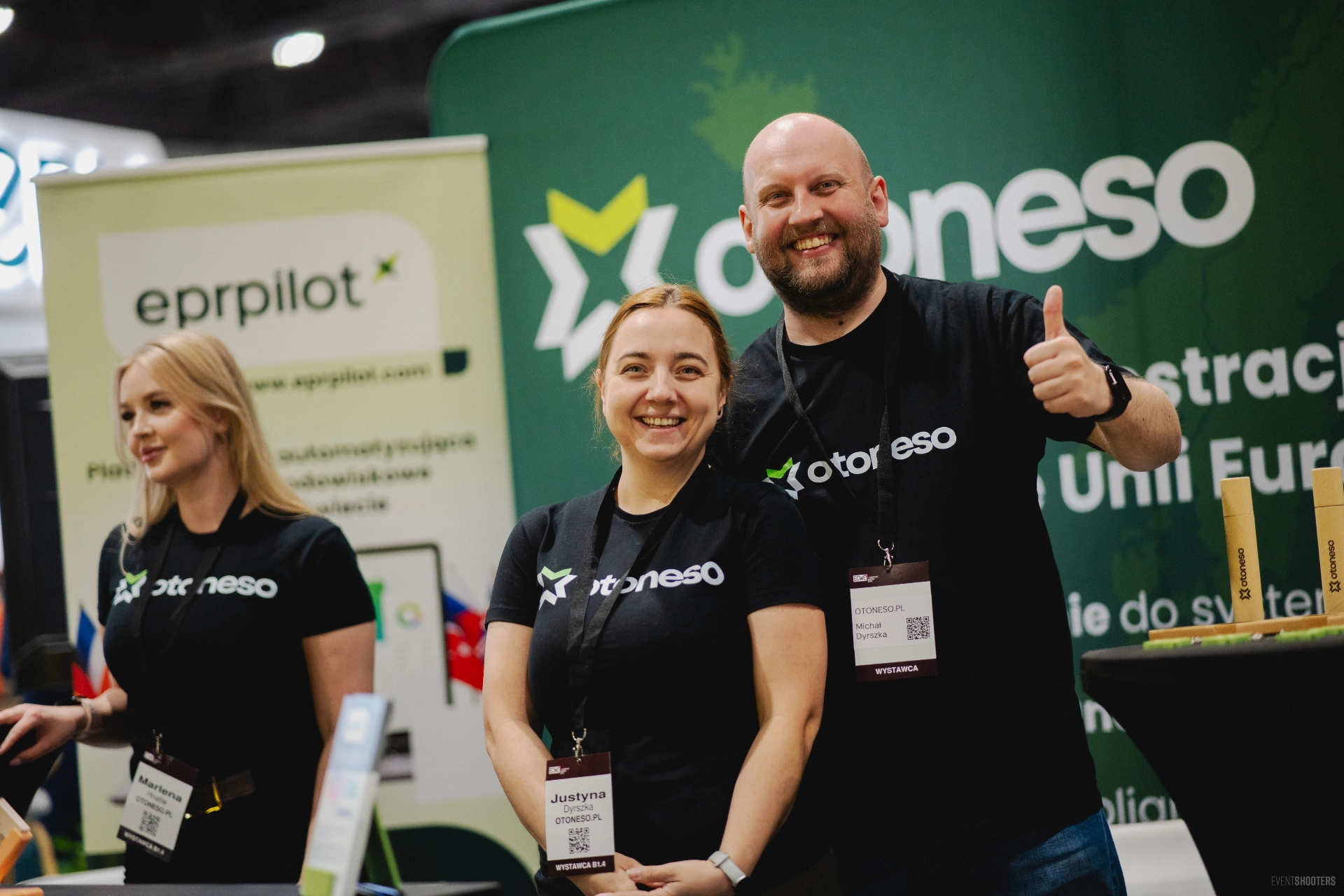 EPRPilot team at an industry event